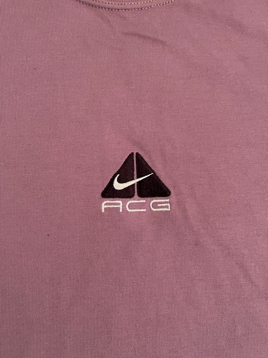 Nike Tops - Nike ACG Lungs Mauve/Purple Logo Tee